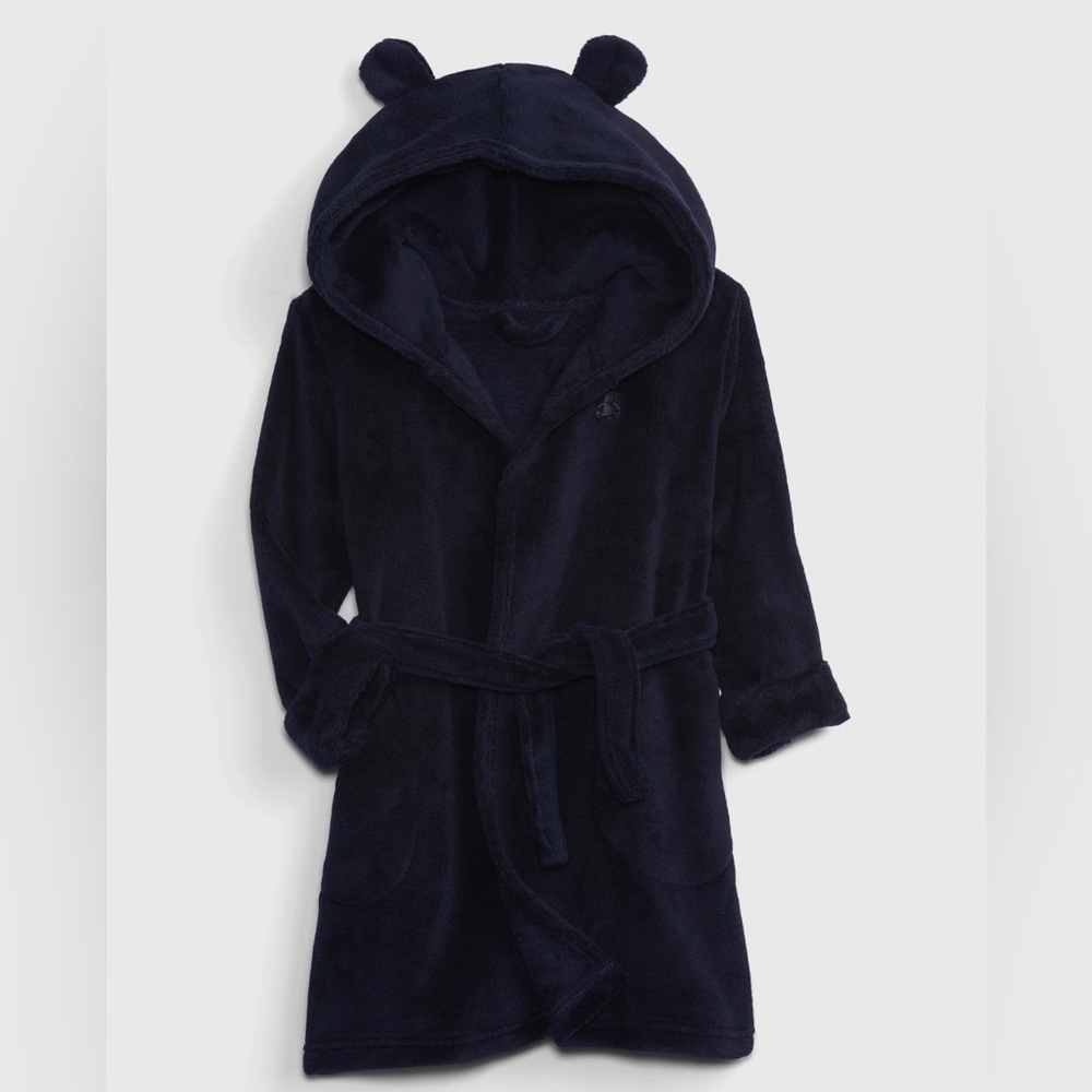 BabyGap fleece hooded robe
